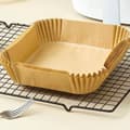Pikkukuva 5 / 6: INF Air Fryer kertakäyttöpaperi rasvakeittimiin 16 cm 100 kpl Luonto