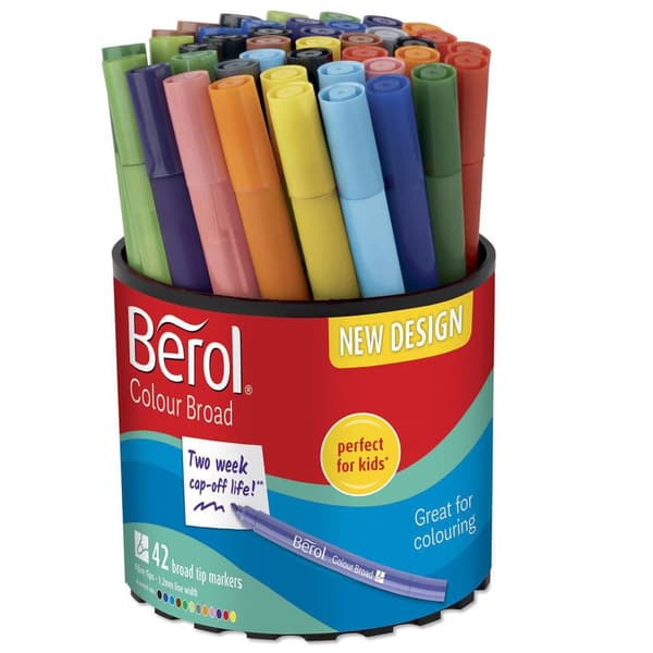 Fiberpenna BEROL Colourbroad 42/fp Fiberpenna BEROL Colourbroad 42/fp