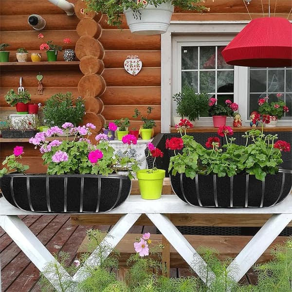 INF 3 pakke filt stoff vokse poser for planter M