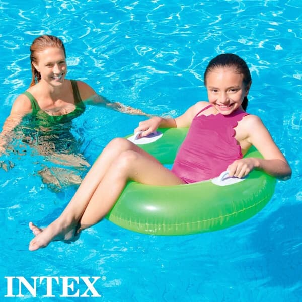 Oppustelig flydende donut Intex 76 x 15 x 76 cm (24 enheder)