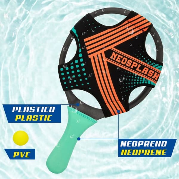 Strandskovle med bold Colorbaby Neopren Plastik (6 enheder)