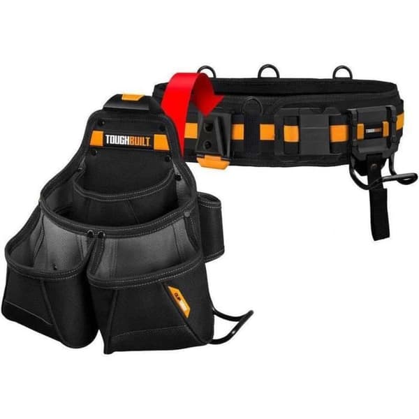 Verktygsväska - TOUGHBUILT - TB-CT-34-B-BEA - Svart - 13 fickor - ClipTech™ Hub™