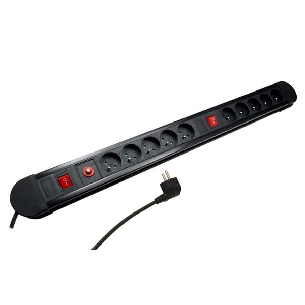 MACLEAN FORLÆGNINGSSTRIP 10 STIK 3680W MCE10