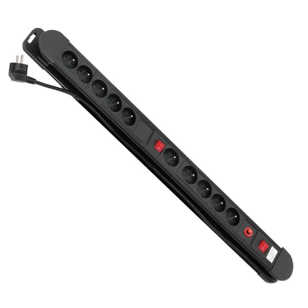 MACLEAN FORLÆGNINGSSTRIP 10 STIK 3680W MCE10