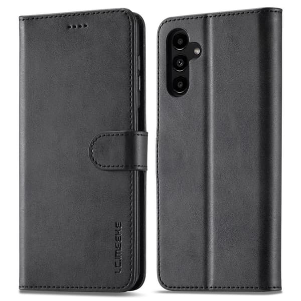 LC.IMEEKE Wallet Case till Samsung Galaxy A15 - Svart