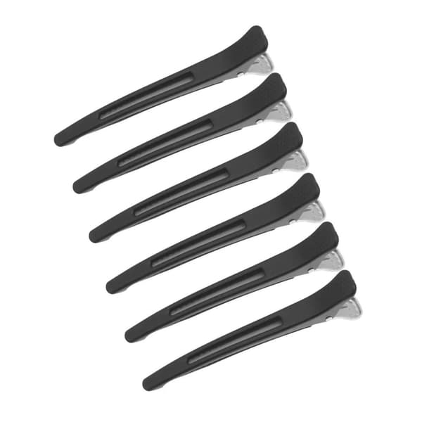 Hårklemmer for styling og seksjonering, sporfrie hårspenner 6-pack