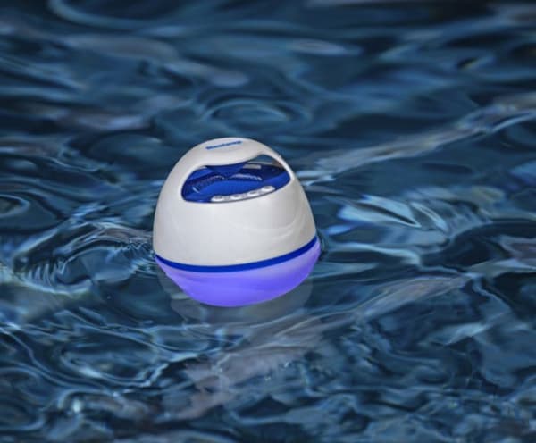 Bestway MusicWave, flydende poolhøjttaler med belysning, IP67, 6W Hvid
