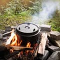 Pikkukuva 9 / 10: Uunisetti BBQ 7.3L musta valurauta, jossa kannen nostin ja ritilä BBQ#BOSS