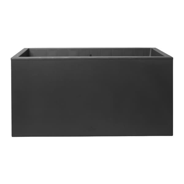 Elho Vivo Next Long 60 Blomlåda - Svart - L 59 x B 30 x H 29 cm - inomhus/utomhus - 100% återvunnet