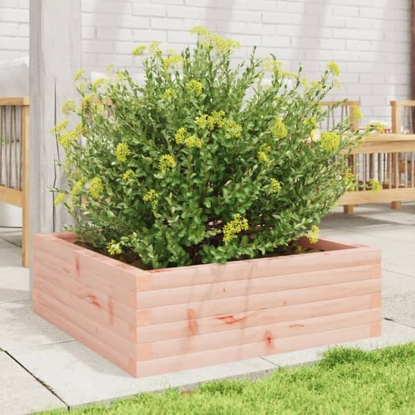 vidaXL Plantekasse 70x70x23 cm heltre douglasgran