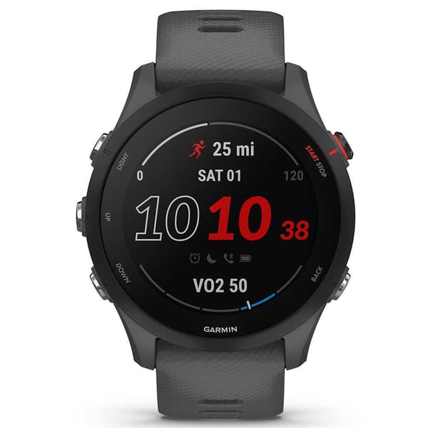 Garmin Rannekello Forerunner 255 Basic Harmaa