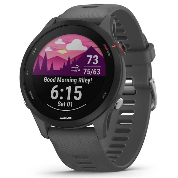 Garmin Rannekello Forerunner 255 Basic Harmaa