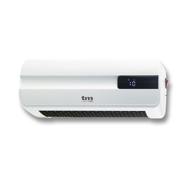 Värmeelement TM Electron 2000 W Vit/Svart Elektrisk Vägg