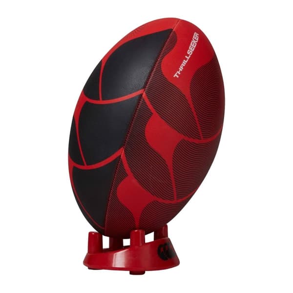 Canterbury Thrillseeker Rugby Ball Red/Black 3