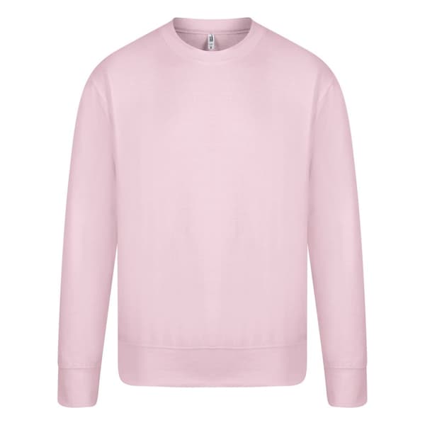 Casual Classics Mens Sweatshirt Light Pink M