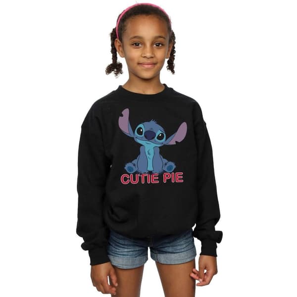 Disney Girls Lilo And Stitch Stitch Cutie Pie Sweatshirt