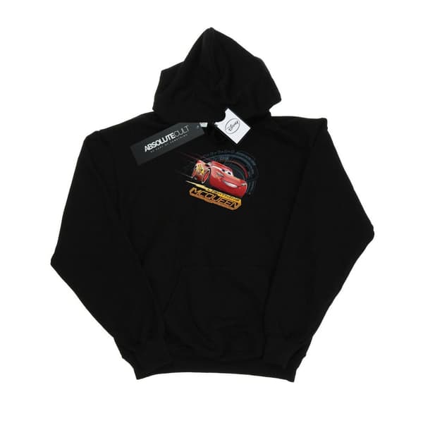 Disney Huvtröja - Cars - Blixten McQueen för damer/damer Black M