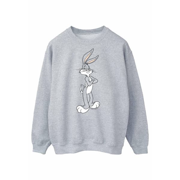 Looney Tunes Mens Bugs Bunny Crossed Arms Sweatshirt
