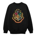 Pikkukuva 1 / 4: Harry Potter Girls Hogwarts Crest Gold Ink Sweatshirt