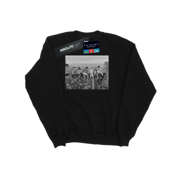Friends Sweatshirt - Byggnadsfoto, dam/dam Black S