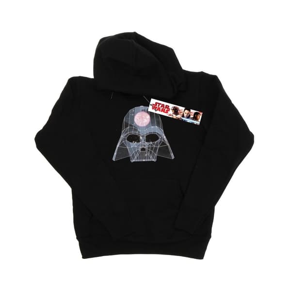 Star Wars Womens/Ladies Geometric Darth Vader Hoodie Black XS