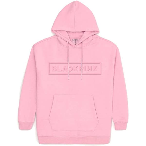 BlackPink Unisex Pullover Hoodie: Logo (Large)