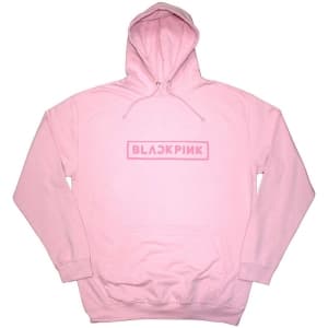 Blackpink - Logo Uni Pink Hoodie S