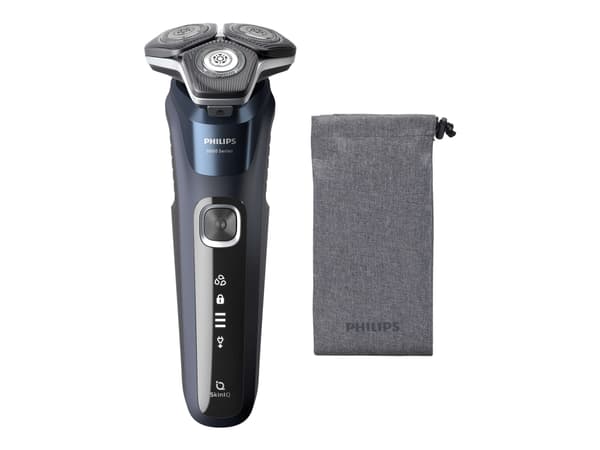 Philips 5000 Series S5885 - Rakapparat - sladdlös - dark navy/black