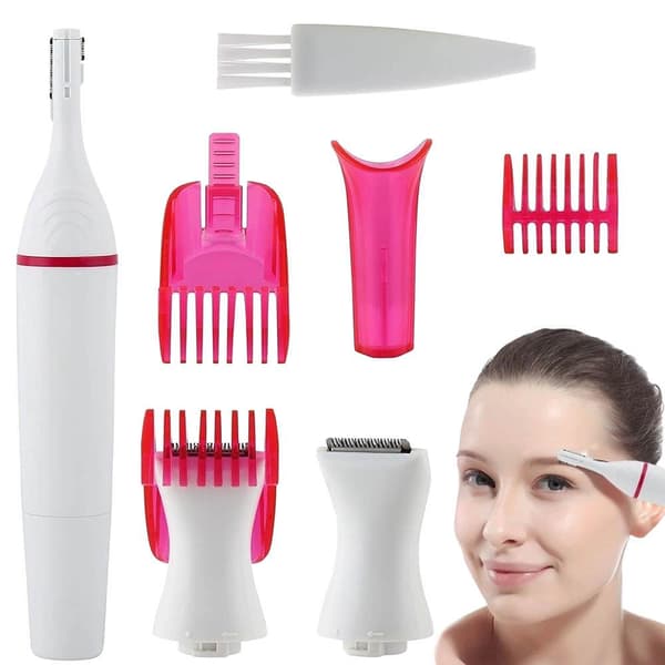 3-i-1 epilator/barbermaskine til ansigt og krop