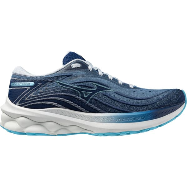 Mizuno Wave Skyrise 5 Juoksukengät Sininen EU 38 1/2 Nainen