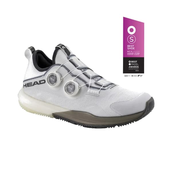 Head Motion Pro BOA Padel White 2024 43