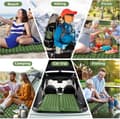 Miniatyrbillede 7 af 8: Lollanda Air madras med fodpumpe 200×70×10 cm – oppusteligt liggeunderlag til camping, bil og rejse