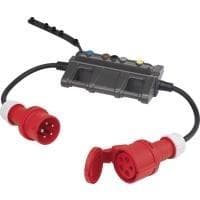 VOLTCRAFT DLA-3L 32 måleadapter CEE 32 A - CEE 32 A