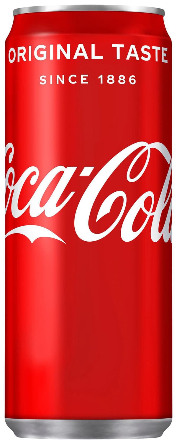 Dricka COCA-COLA 33cl burk 20st