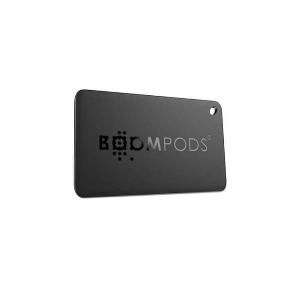 Boompods Finder Boomcard Svart smart beacon