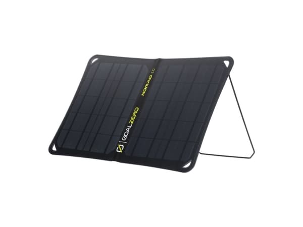 Goal Zero Nomad 10, 10 W, 7,5 W, 5 V, 1,5 A, 7 V, Monokristallint kisel