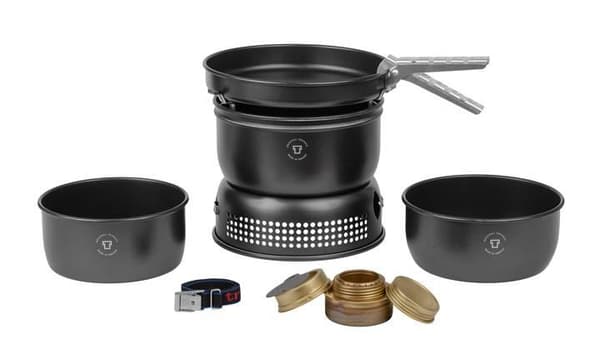 TRANGIA 35-5 UL BLACK,Limited edition, svart trangiakök, 140355 TRANGIA 35-5 UL BLACK,Limited edition, svart trangiakök, 140355