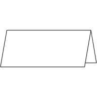 Sigel DP049 - bordkort - knaldhvide - 190 x 60 mm - 185 g/m2 - 40 stk. (20 ark x 2) (DP049)