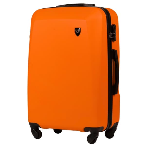 Wings PLOVER 24" Orange Med Hard Kuffert med 4 Hjul og Kodelås