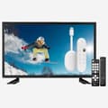 Miniatyrbillede 1 af 10: 27" Full HD LED TV 12V / 230V Slim Design Chromecast-pakke Perfekt til campingvogne og autocampere
