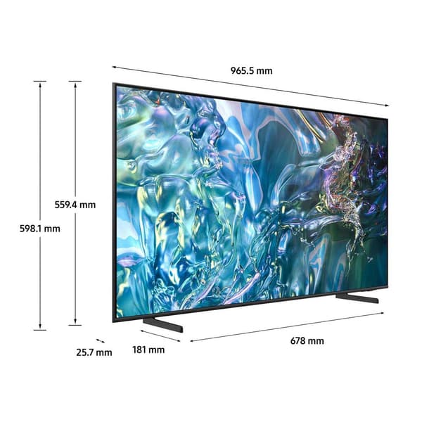 Samsung Q60d Tq43q60dau 43´´ 4k Qled Tv