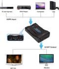 Miniatyrbillede 3 af 6: SCART til HDMI Converter 1080p