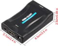 Miniatyrbillede 6 af 6: SCART til HDMI Converter 1080p