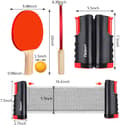 Miniatyrbild 2 av 5: Portabelt Pingis-set | Bordtennis-set med Flex nät