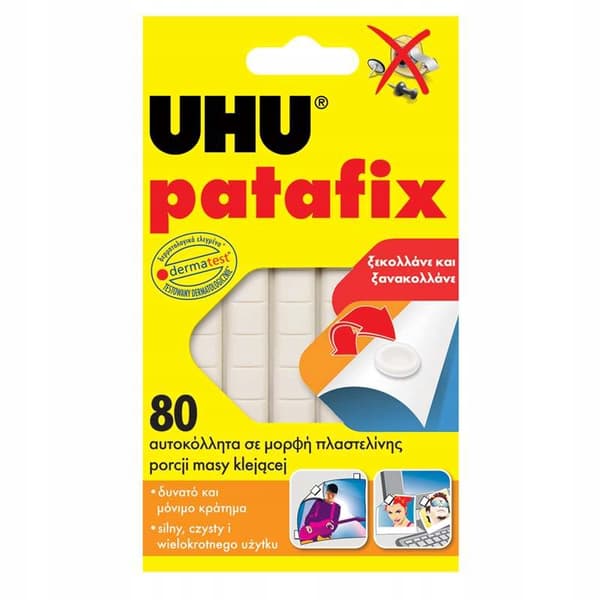 UHU Patafix fikseringsmasse 53g / 80 stk./