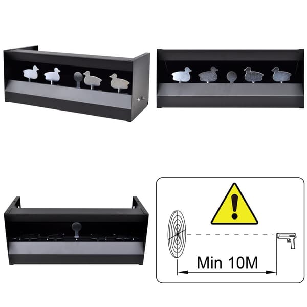 Magnetisk kulfång 4 + 1 med ankor - Skjutmål - Fallmål - Home & Living