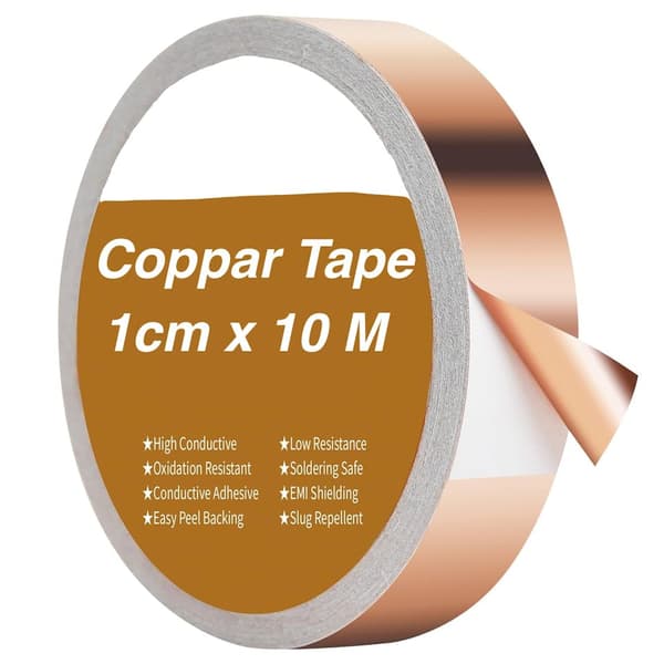 Kobbertape 1CM x 10M mod snegle