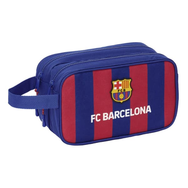 Rejsetoilettaske F.C. Barcelona 24/25 Rødbrun Marineblå Sportslig 26 x 15 x 12.5 cm