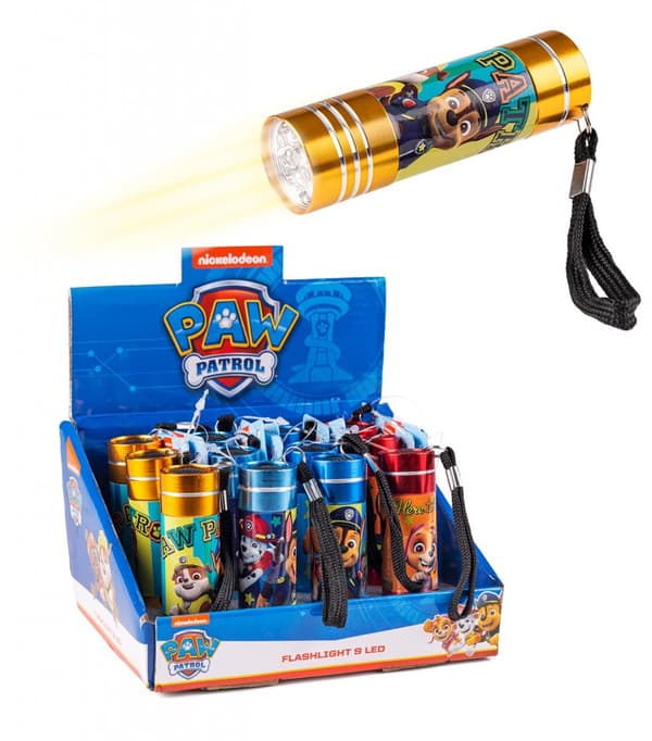 Leksaker Nickelodeon Paw Patrol 32112 Alu Ficklampa LED 9cm VÄLJ! 3.Blå Leksaker Nickelodeon Paw Patrol 32112 Alu Ficklampa LED 9cm VÄLJ! 3.Blå