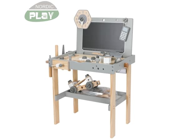 Verktygsbänk med tillbehör NORDIC PLAY Nature (805-787)